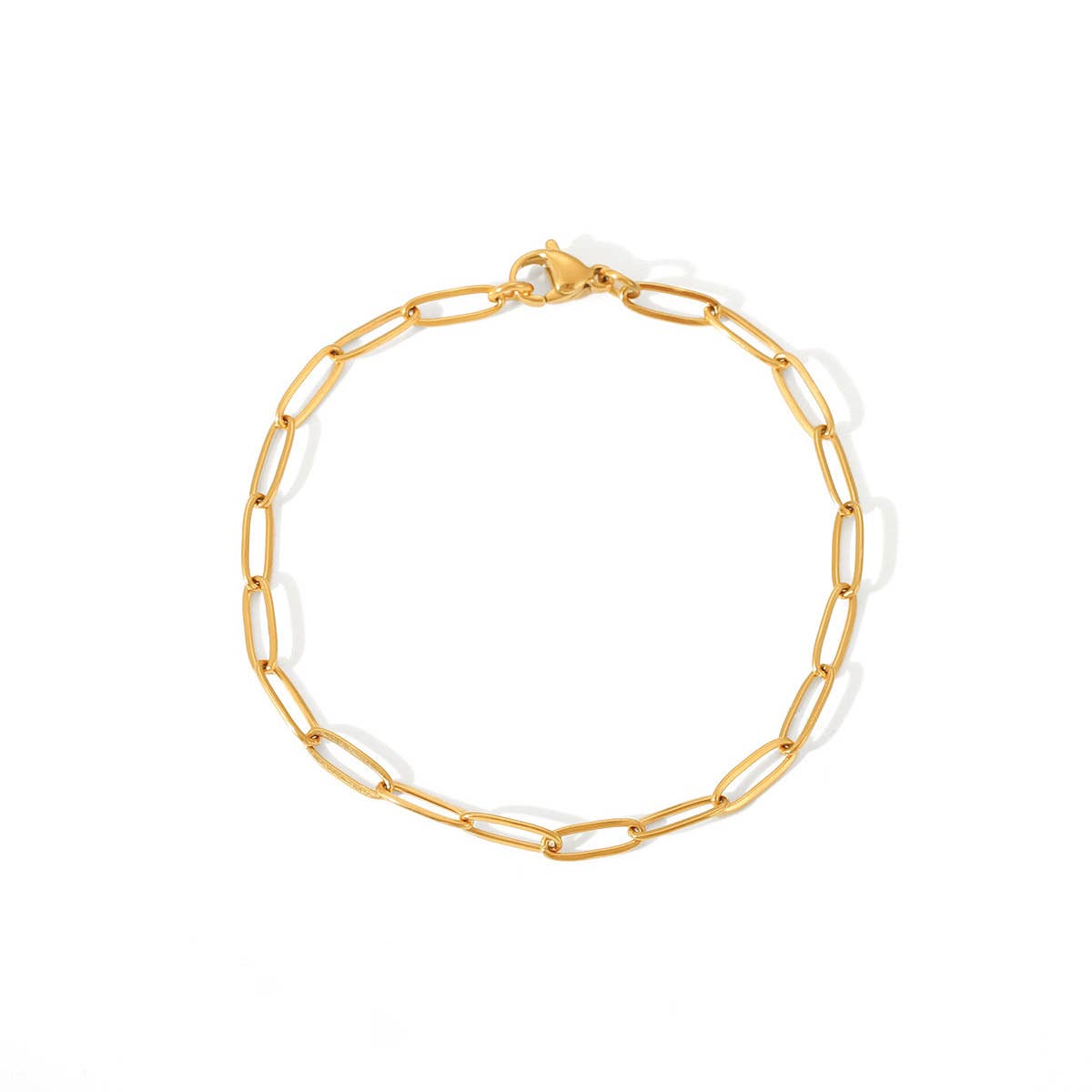 Gold Dainty Layering Bracelets Water Resistant