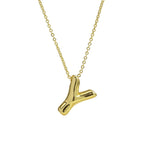Medium* Initial Balloon Bubble Necklace 0.57