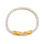 Tennis Lock Bracelet Water Resistant