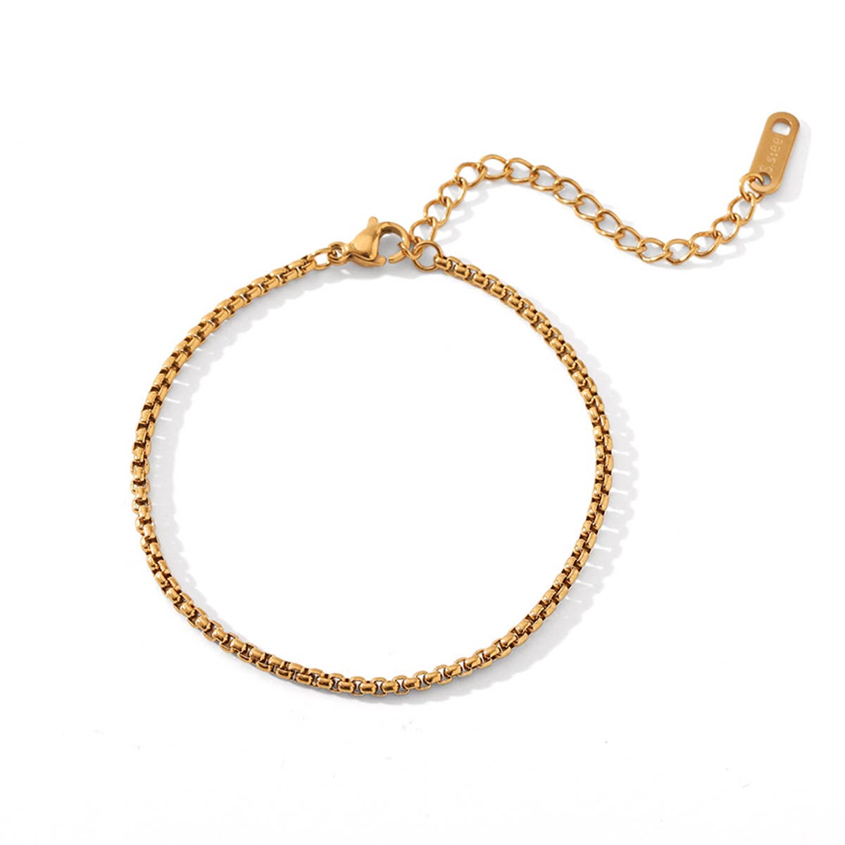 Gold Dainty Layering Bracelets Waterproof