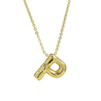 Medium* Initial Balloon Bubble Necklace 0.57