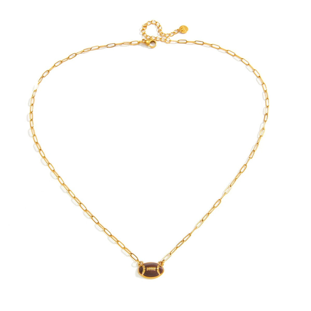 Football Gameday Necklace Water Resistant