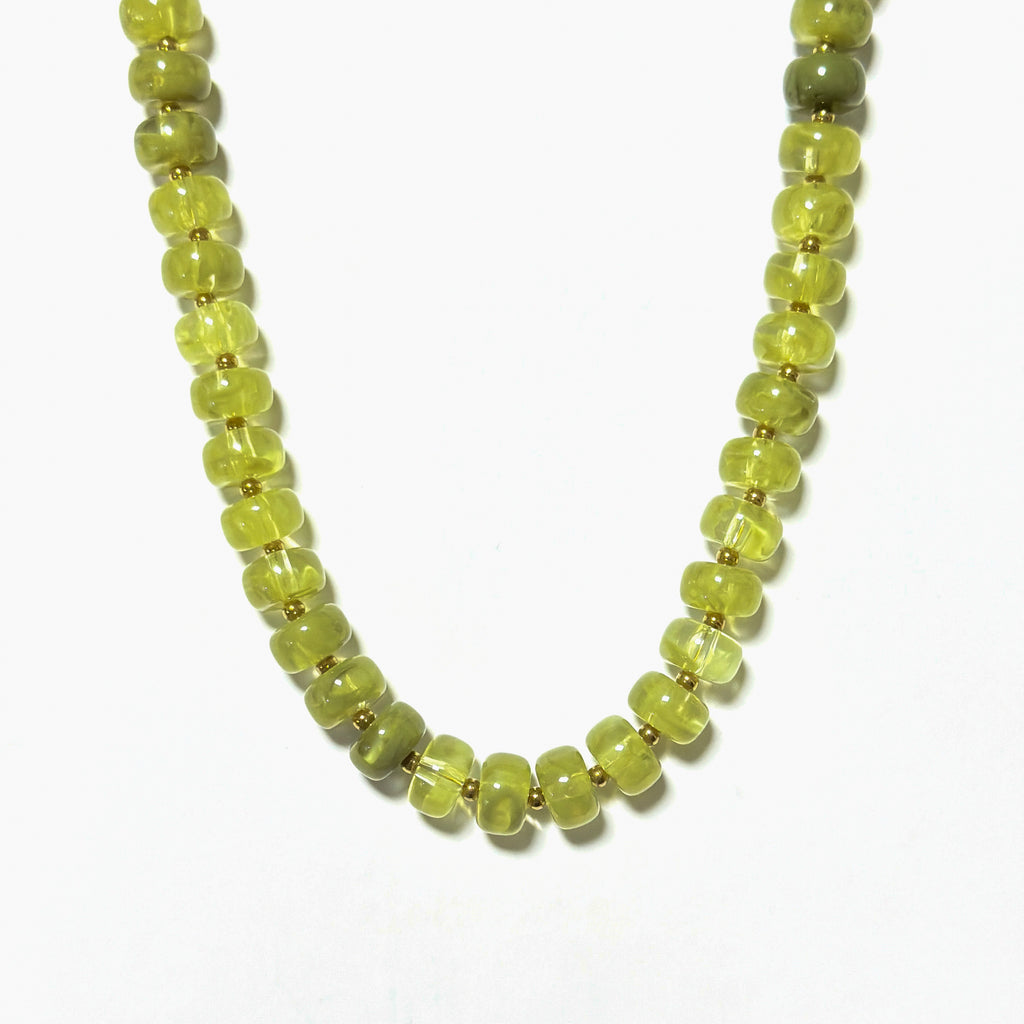 Marble Beaded Necklaces - Water Resistant
