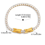 Tennis Lock Bracelet Water Resistant