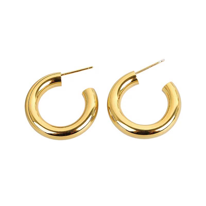 Hoop Earrings Water Resistant