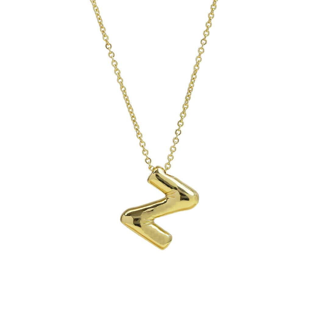 Medium* Initial Balloon Bubble Necklace 0.57