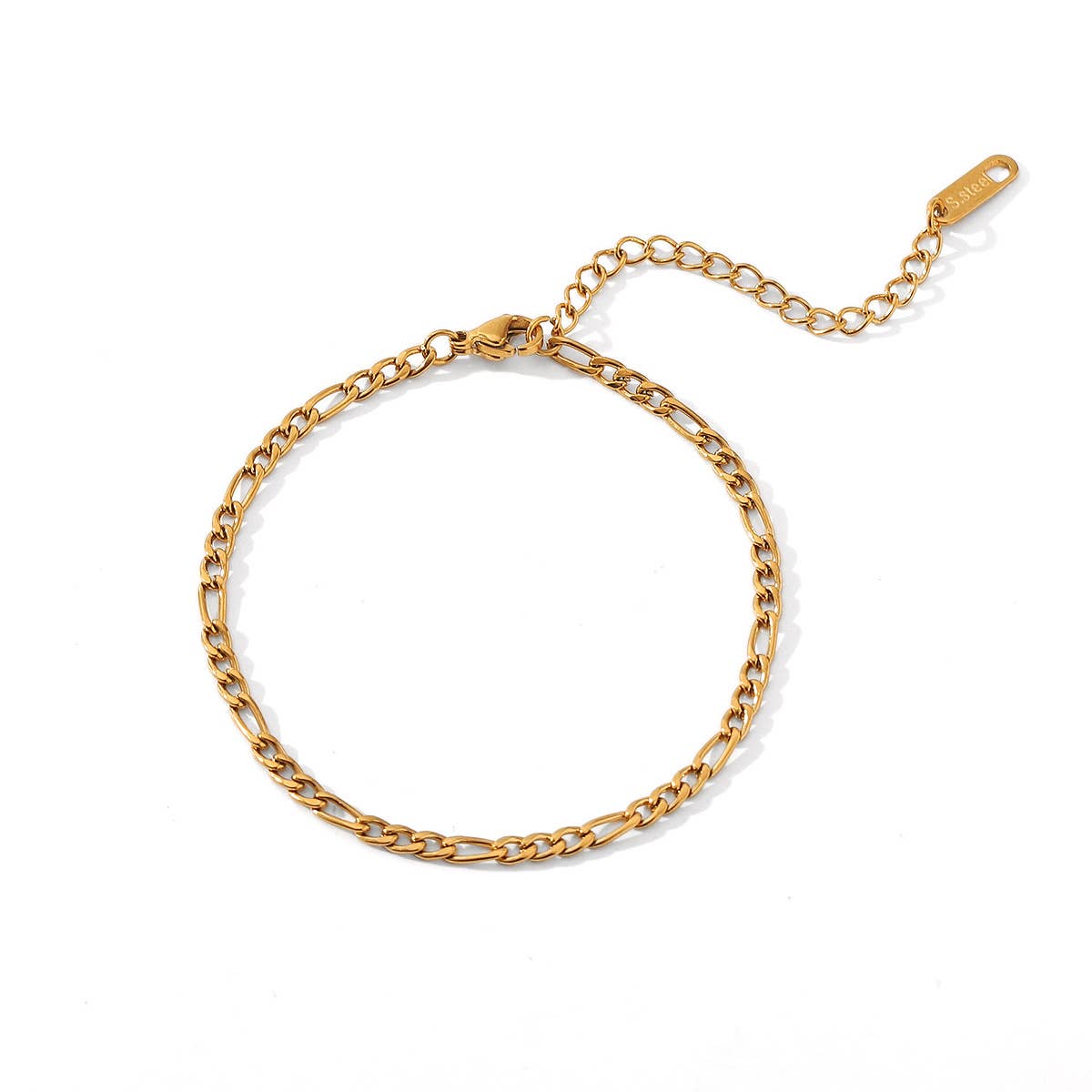 Gold Dainty Layering Bracelets Water Resistant