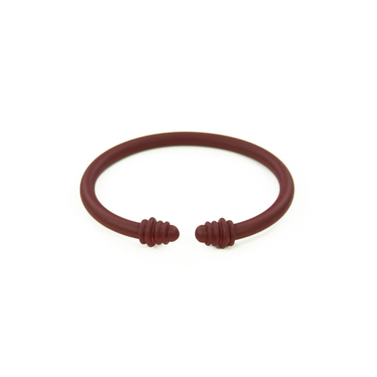 Smooth Burgundy #77 Cuff Bracelet