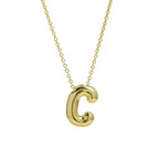Medium* Initial Balloon Bubble Necklace 0.57