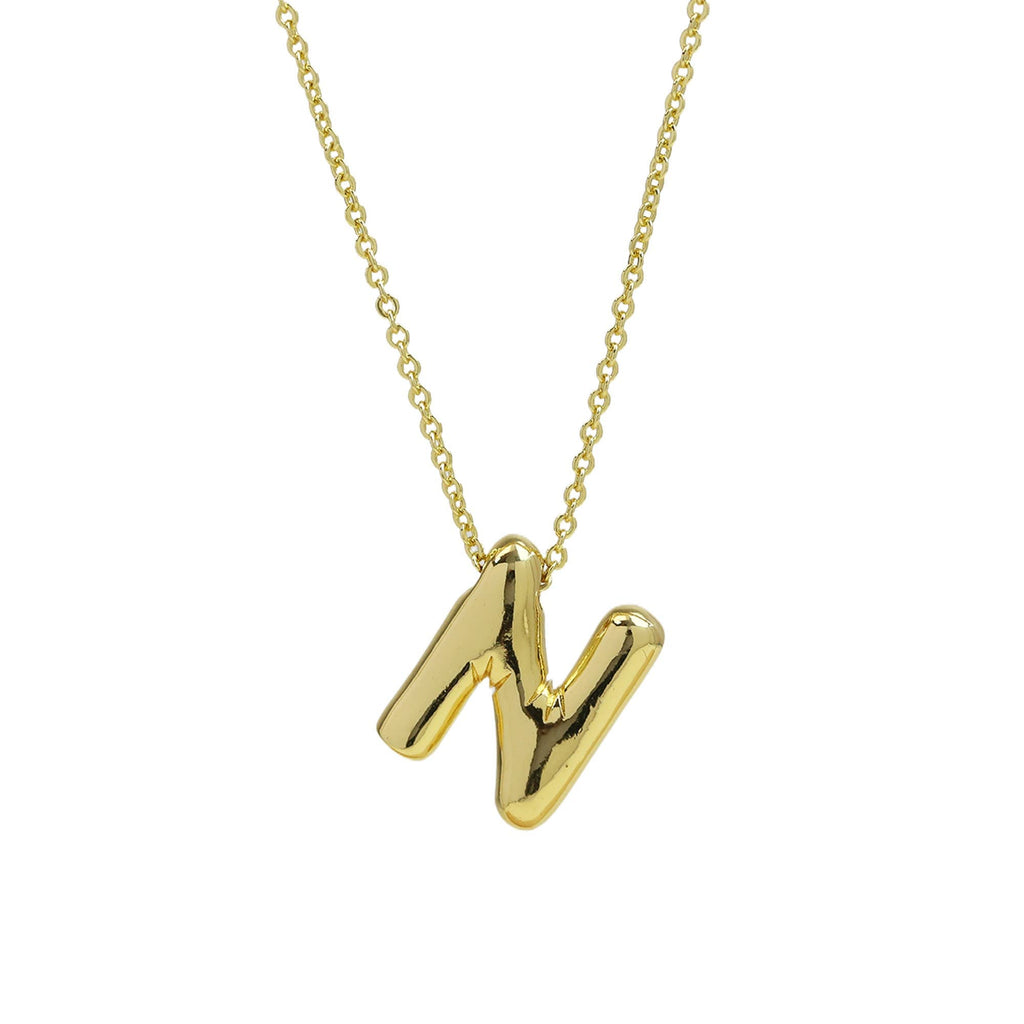 Medium* Initial Balloon Bubble Necklace 0.57