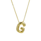 Medium* Initial Balloon Bubble Necklace 0.57
