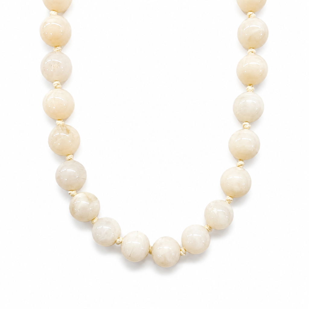 Marble Beaded Necklaces - Water Resistant