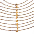 Initial Tennis Bracelet Water Resistant