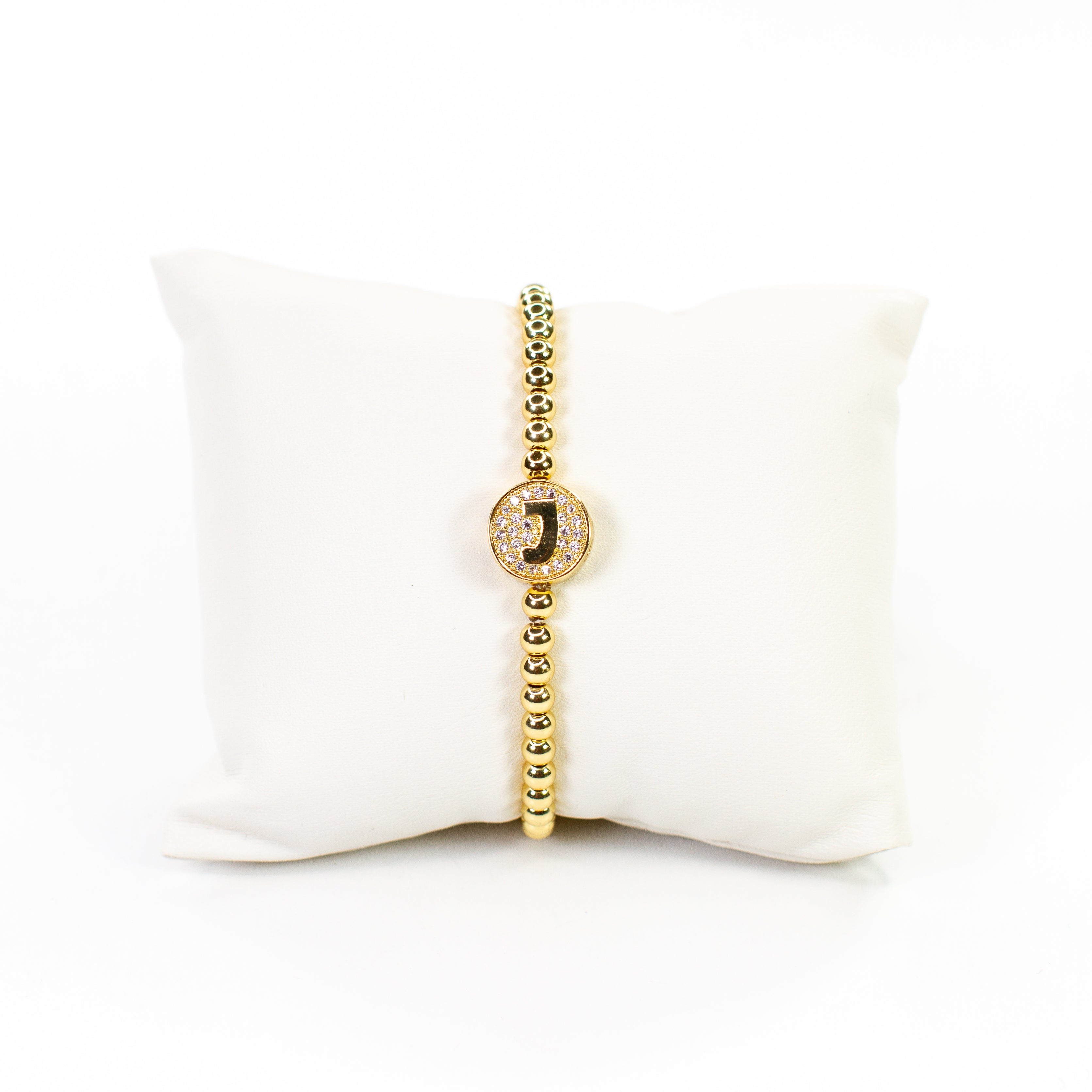 Cz Initial bracelet