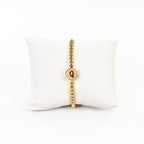 Cz Initial bracelet