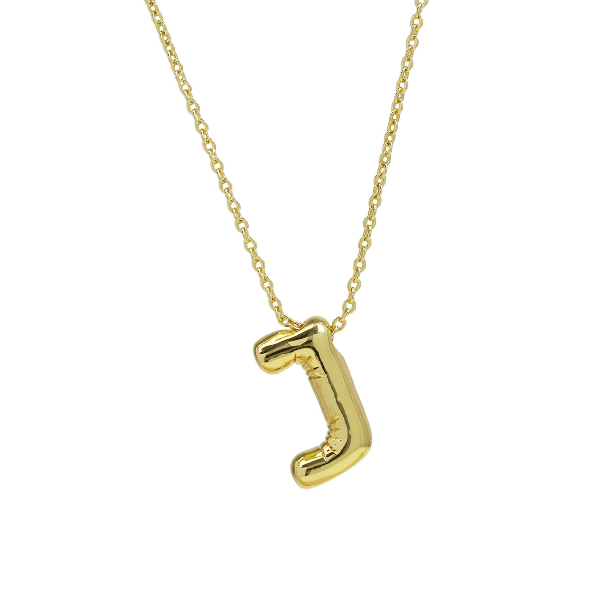 Medium* Initial Balloon Bubble Necklace 0.57