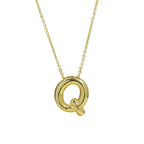 Medium* Initial Balloon Bubble Necklace 0.57