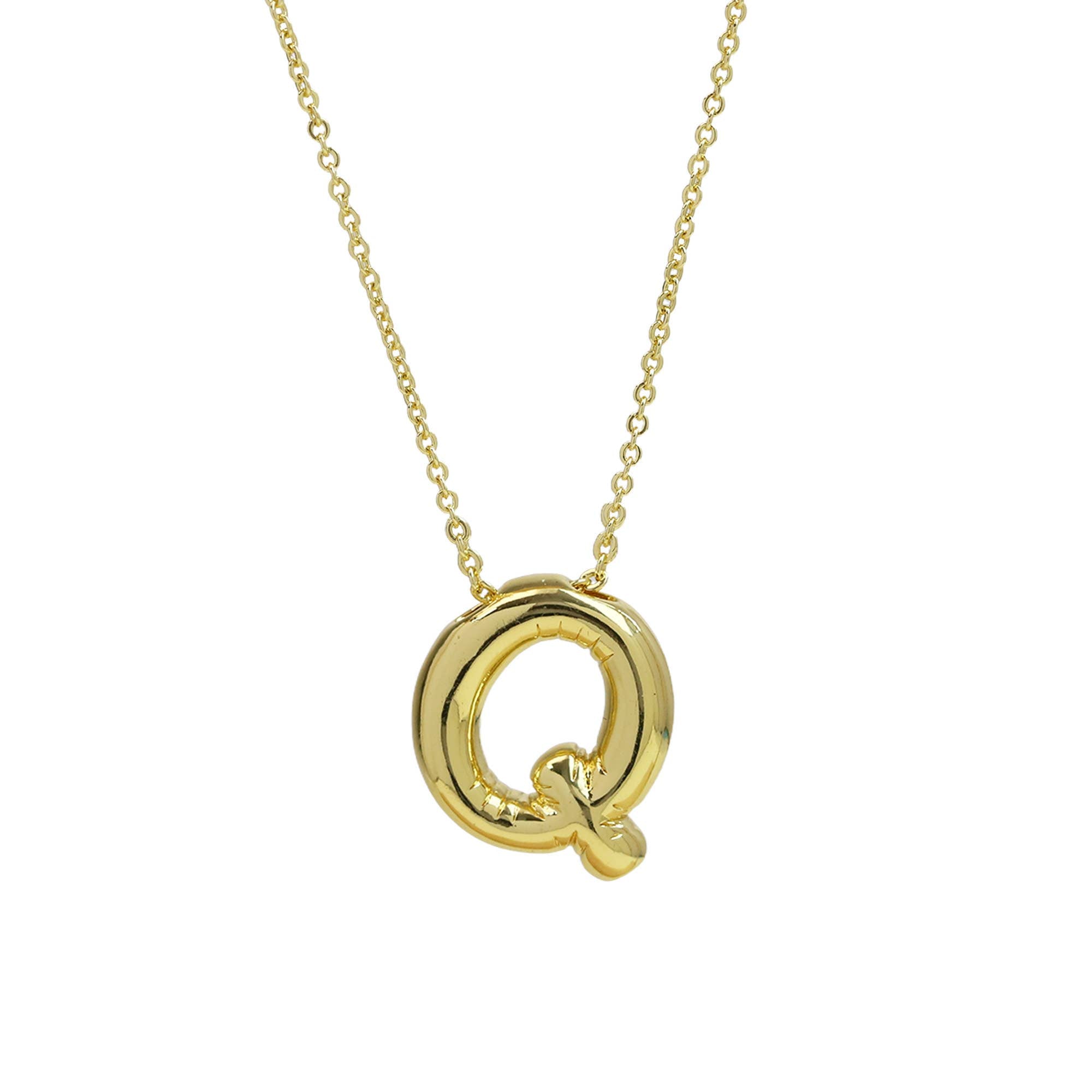 Medium* Initial Balloon Bubble Necklace 0.57