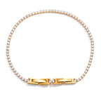 Tennis Lock Bracelet Water Resistant
