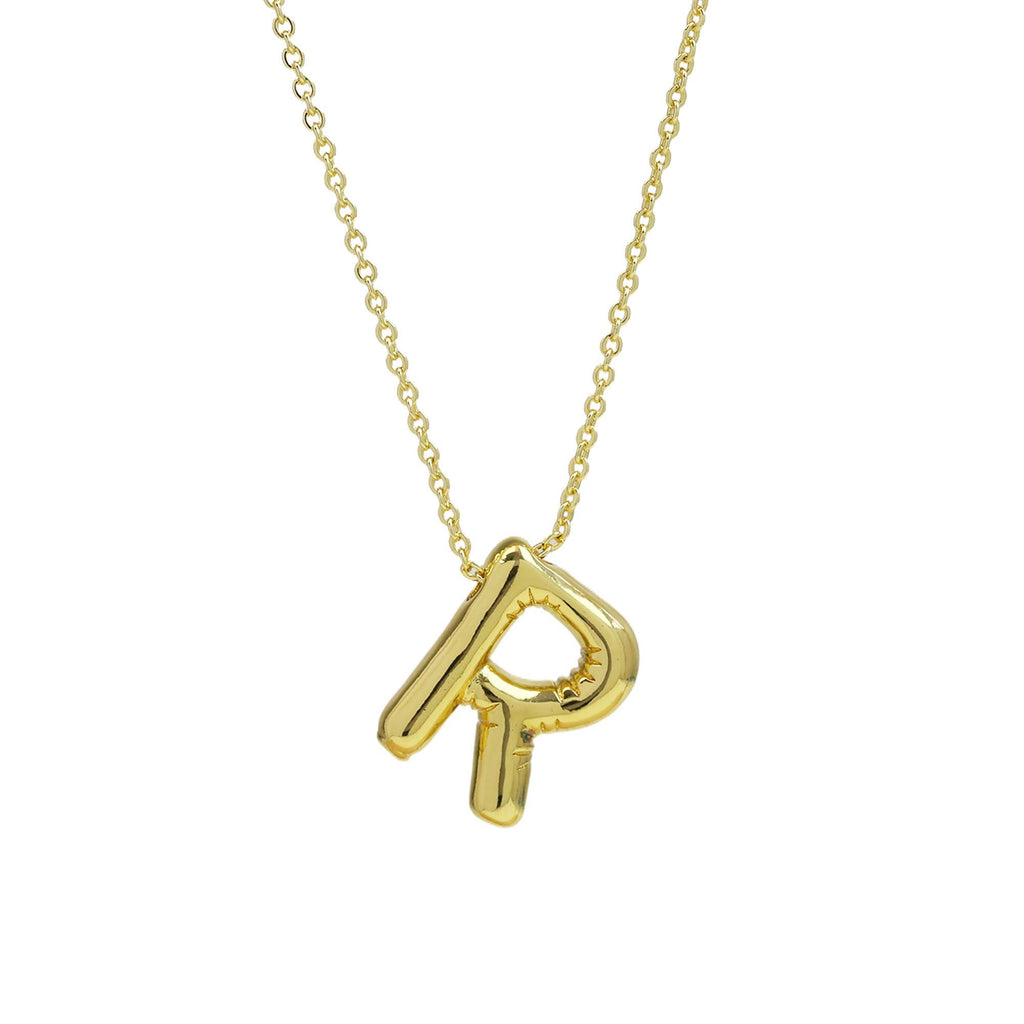 Medium* Initial Balloon Bubble Necklace 0.57
