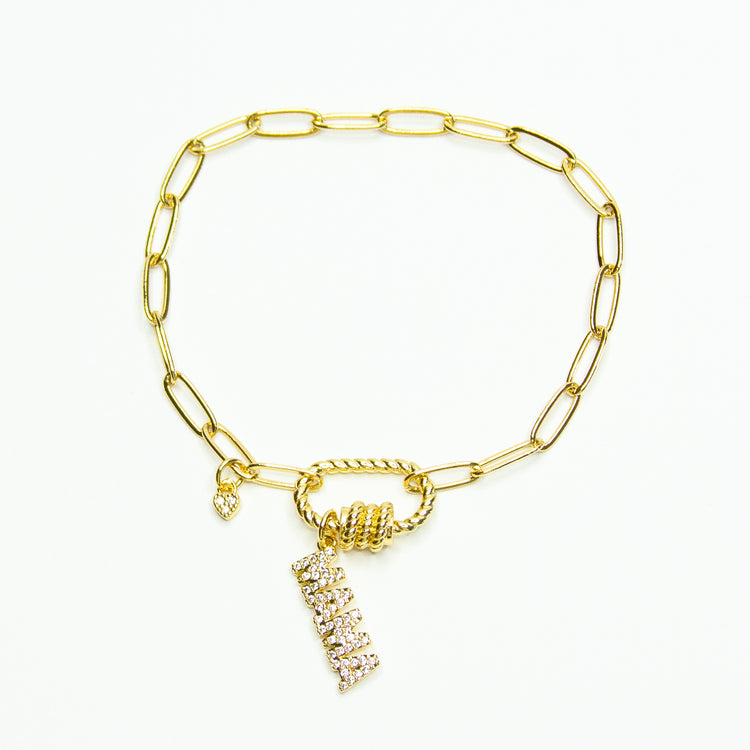 Mama Chain Link Bracelet